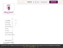 Tablet Screenshot of hotel-istria-paris.com